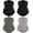2 Black+gray+light Gray, variant on 4-Pack Cooling Breathable Neck Gaiter Face Mask, UV Protection Scarf Bandana for Hiking, Men Women