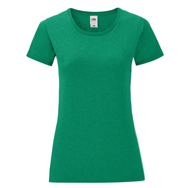 Fruit of the Loom T-Shirt Chiné Iconique pour Femmes