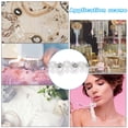 thumbnail image 5 of Uxcell 5 Yard  4mm OD 0.43" Wide Faux Pearl Lace Ribbon White, 5Pack, 5 of 5
