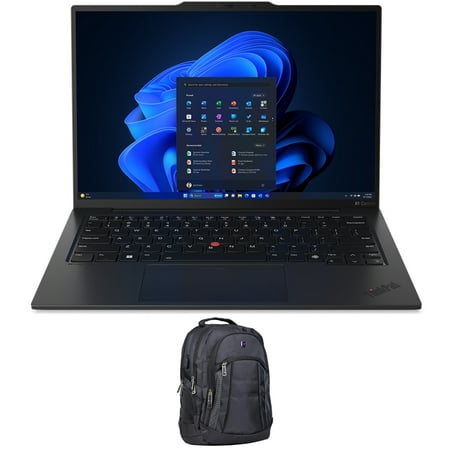 Lenovo ThinkPad X1 Carbon Gen 12 Home/Business Laptop (Intel Ultra 7-155H 16-Core, 14.0in 120 Hz 2.8K (2880x1800), Intel Arc, 32GB LPDDR5X 6400MHz RAM, 1TB SSD, Win 11 Home) with Premium Backpack