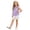 Purple, variant on CAICJ98 Girls Short Sets Cute Floral Tank & Elastic Waist Shorts 2PCS Trendy Sleeveless Cami Tops Kids Toddler Baby Spring Summer Outfits (Purple,3-4 Years)