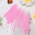 thumbnail image 5 of 500 PCS Disposable Micro Applicators Brush Eyelash Extension Individual Applicators Mascara Brush (Multicolors-Light Color), 5 of 5