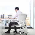 thumbnail image 3 of BestOffice Ergonomic Office Chair, Back Support, Rolling Swivel for Men, Women(Grey), 3 of 7