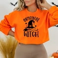 thumbnail image 2 of Halloween Sweatshirt Witch - Original Witch, Funny Halloween Sweater, 2 of 9