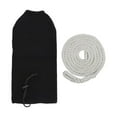 thumbnail image 3 of funtasica Boat Fenders Cover Marine Bumpers Cover Protector Easy to Install Lightweight Accessory for Center Rope Tube Fenders White Rope, 3 of 8