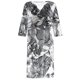 thumbnail image 4 of Moda mujer verano Retro Casual Pullover estampado Sexy manga corta vestido Fridja  bnh4666, 4 of 4