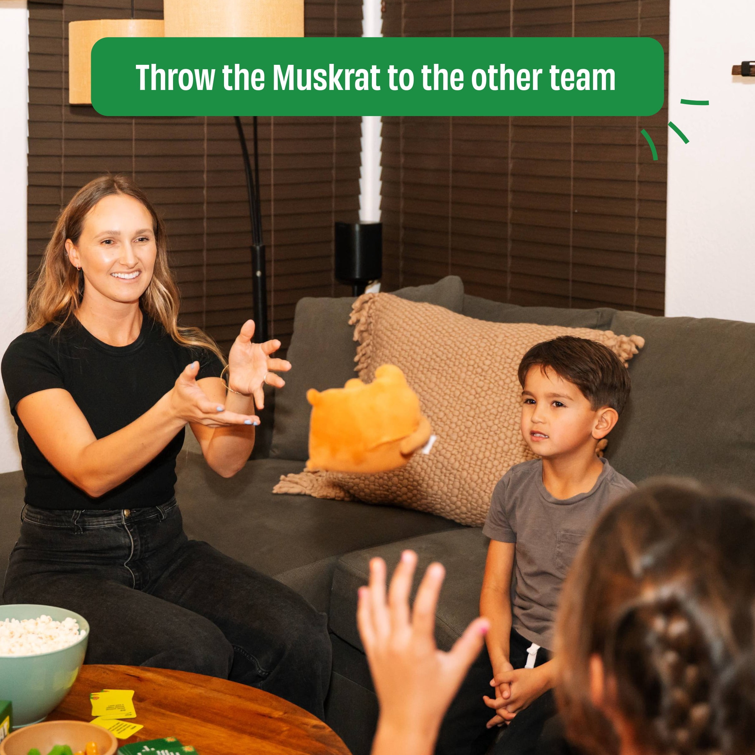 Gimme That Muskrat by DSS Games: Rodent Tossing Party Game, Fun for Adults & Kids