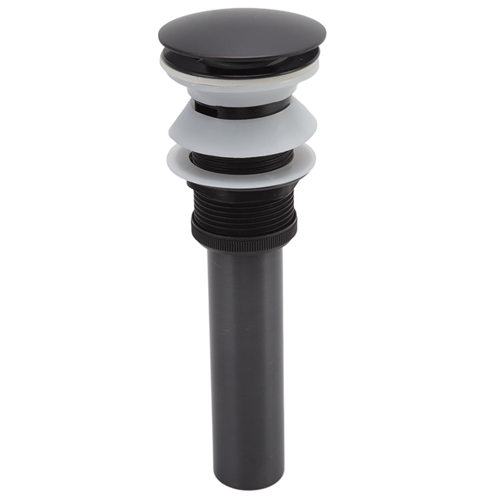 Sink Popping Up Drainer, Basin Sink Popping Up Drainer Black No Leakage