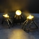 thumbnail image 5 of Fiudx Vela de Mano de Esqueleto de Halloween, Luz Led Espeluznante Sin Llama, Decoración de Mesa Única, Lámpara Segura a Pilas, Ideal para Fiestas y Hogar, Tamaño 9 X 8,5 X 7 Cm, 5 of 6