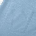thumbnail image 2 of Juslio Jeans for Women Stretchy Faux Jean Flare Jeans High Waist Pocket Casual Light Blue Jeans, 2 of 9
