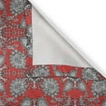 thumbnail image 5 of Ambesonne Mandala Grommet Curtain, Doodle Mandala Flower Art, 50" x 84", Scarlet White Black, 5 of 6