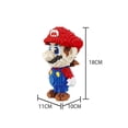 thumbnail image 1 of Petit Jouet Casse-Tête en Briques Dessin Animé Mario Rouge, 1 of 5