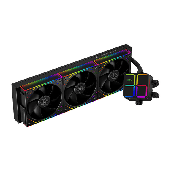 Thermalright Magic Qube 360 ARGB BLACK Digital Display Screen Water-Cooled Radiator Supports Intel 14th and 15th generations