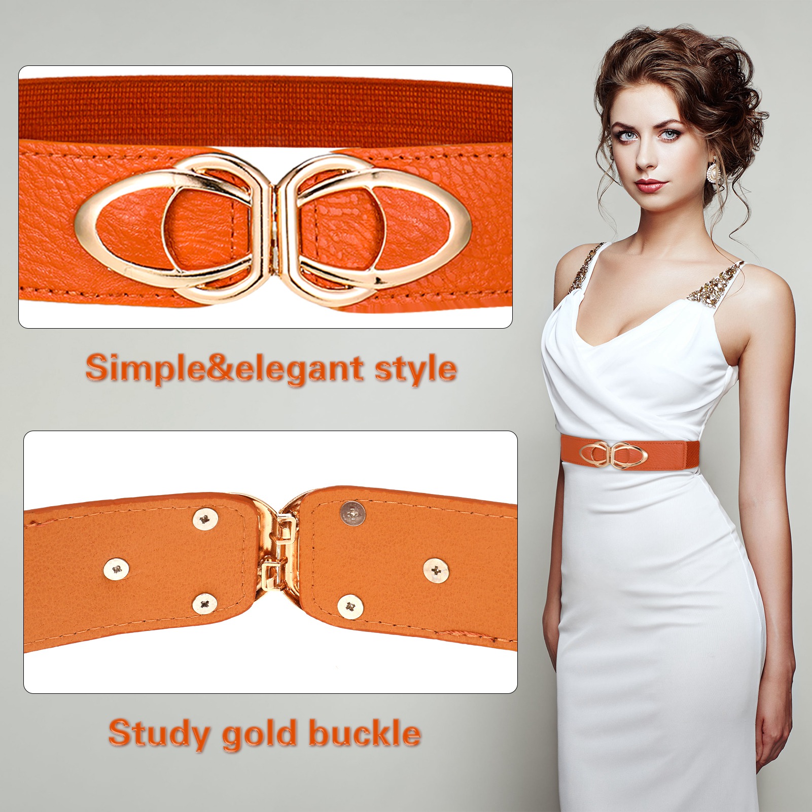 HEQUSIGNS 3 Pcs Women Wide Elastic Waist Belt, Guyana | Ubuy