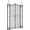47.6" x 3.1" x 70.9", variant on SENYUM Upgrade Garden Gate, Ornamental Fence Gate with Bolt Hinge, Trellis Arch for Climbing Plants, Entrance Gate for Outdoor Backyard