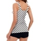 thumbnail image 4 of Trajes de baño de dos piezas para mujer Traje de baño con control de barriga Tankini Ropa de playa Traje de baño Fridja  nalpqowj54734, 4 of 4