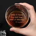thumbnail image 4 of Personalized Engraved Whiskey Glass - Your Shot Of Whiskey - Custom Name Old Fashioned Glasses - Ideal Gift for Birthday, Anniversary, Father's Day - Barware with Quote., 4 of 4