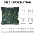 thumbnail image 5 of JEUXUS Short Plush Throw Pillow Cover - Jean Francois Millet Narcissi And Violets White, 5 of 5