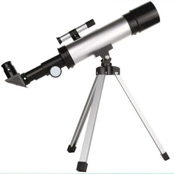Astronomical Telescope with Tripod - Portable Refractor Telescope - Fully-Coated Glass Optics - Ideal Telescope for Beginners