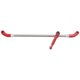 thumbnail image 5 of Repuesto de enlace de enlace de varilla de dirección de aleación de aluminio para 1/8 LMT 4WD vehículos de eje sólido accesorios de bricolaje rojo Sunnimix  Enlaces de unión de varilla de dirección RC, 5 of 5