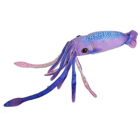 Printed Squid Plush (Purple)