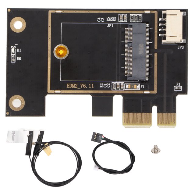 Adaptador de Tarjeta de Red Inalámbrica Sincero Plug and Play NGFF M2 a PCIe