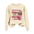 thumbnail image 4 of WEAIXIMIUNG Sweatshirt Dressy Women's Casual Light String Letter Large Print Sweatshirt Long Sleeve Sweatshirt, 4 of 4
