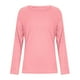 thumbnail image 5 of Ropa para chicas adolescentes,Blusa informal de manga larga con cuello redondo para mujer, de poliéster, con estampado suave para uso diario, sopatenor, 5 of 9