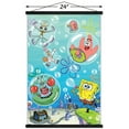 thumbnail image 3 of Nickelodeon Spongebob Squarepants - Bubbles Wall Poster with Magnetic Frame, 22.375" x 34", 3 of 6