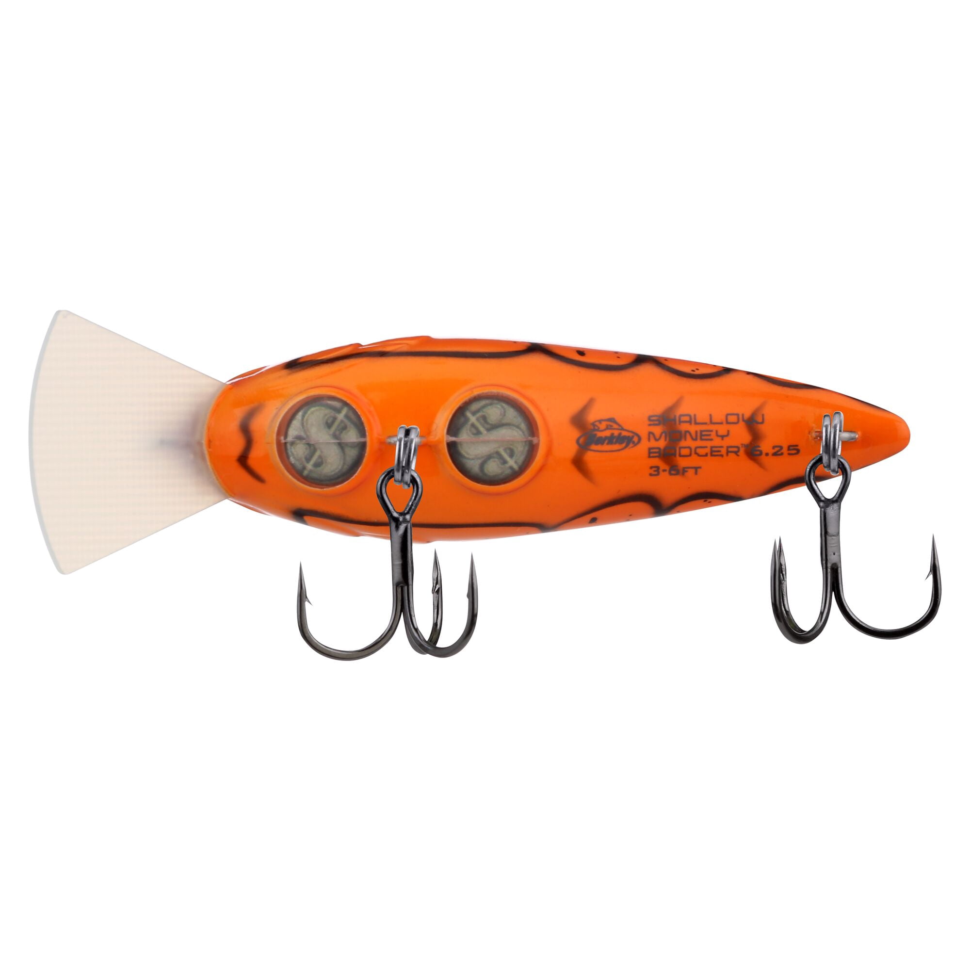 Berkley Shallow Money Badger, 2.5 in, Crankbaits, Special Red Craw (1 Count)