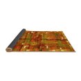 thumbnail image 2 of Ahgly Company Indoor Round Animal Yellow Traditional Area Rugs, 6' Round, 2 of 4