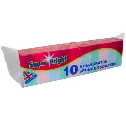 Superbright Éponges à Récurer (Lot de 10)