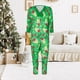 thumbnail image 5 of Pijamas Navideñas Camisón navideño Conjuntos de pijamas de 2 piezas Ropa para el hogar para padres e hijos Ygjytge Negro*T 18/24 M*Bebé Única para Unisex, 5 of 6