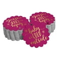 thumbnail image 1 of Inkdotpot Pack Of 50 Real Gold Foil Paper Tags Baby It's Cold Outside Baby Shower Favor Hang Tags, 1 of 6