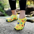 thumbnail image 6 of WEIGFI Toddler Baby Girls Boys Water Shoes Wide Toe Quick-Dry Beach Shoes Funny Graphic Lightweight Outdoor Sports Hiking Swim Pool Sneakers Daily Cute Footwear,Yellow,11-11.5 Years, 6 of 8