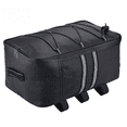 thumbnail image 3 of Bolsa de conducción Bolsa de asiento trasero Caja de almacenamiento colgante para vehículo eléctrico Estante trasero para bicicleta Bolsa de transporte Impermeable, 3 of 4