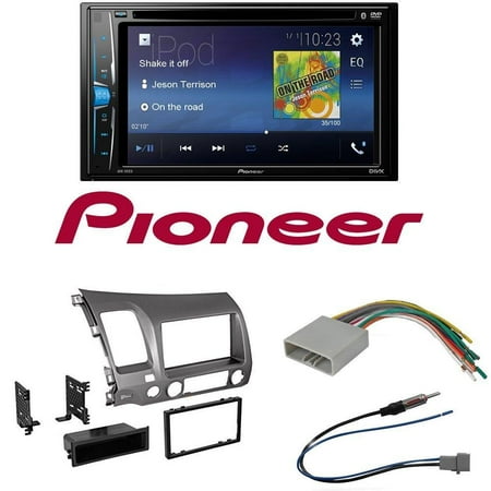 Civic Radio Climate Pioneer AVH-200EX 2-Din 6.2