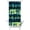 Summer Bea, variant on Sunflower and Truck Design Shower Curtain 36x72 Inches Premium Fabric Waterproof Quick-Dry Bath Decor