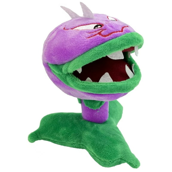 Plants vs Zombies Plush Toys Chomper Plant Soft Figure Dolls, Plants vs Zombies Toys PVZ Plush 1 2 Set(Chomper)