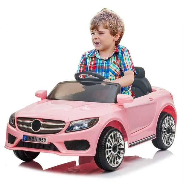 UWRNite Kids Ride On Car, 12V 4Wheel Battery Motorized Vehicles w