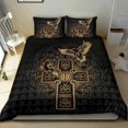 thumbnail image 4 of Juego de Cama Vikingo Odin'S Celtic Raven Tattoo Rlt12, 4 of 6