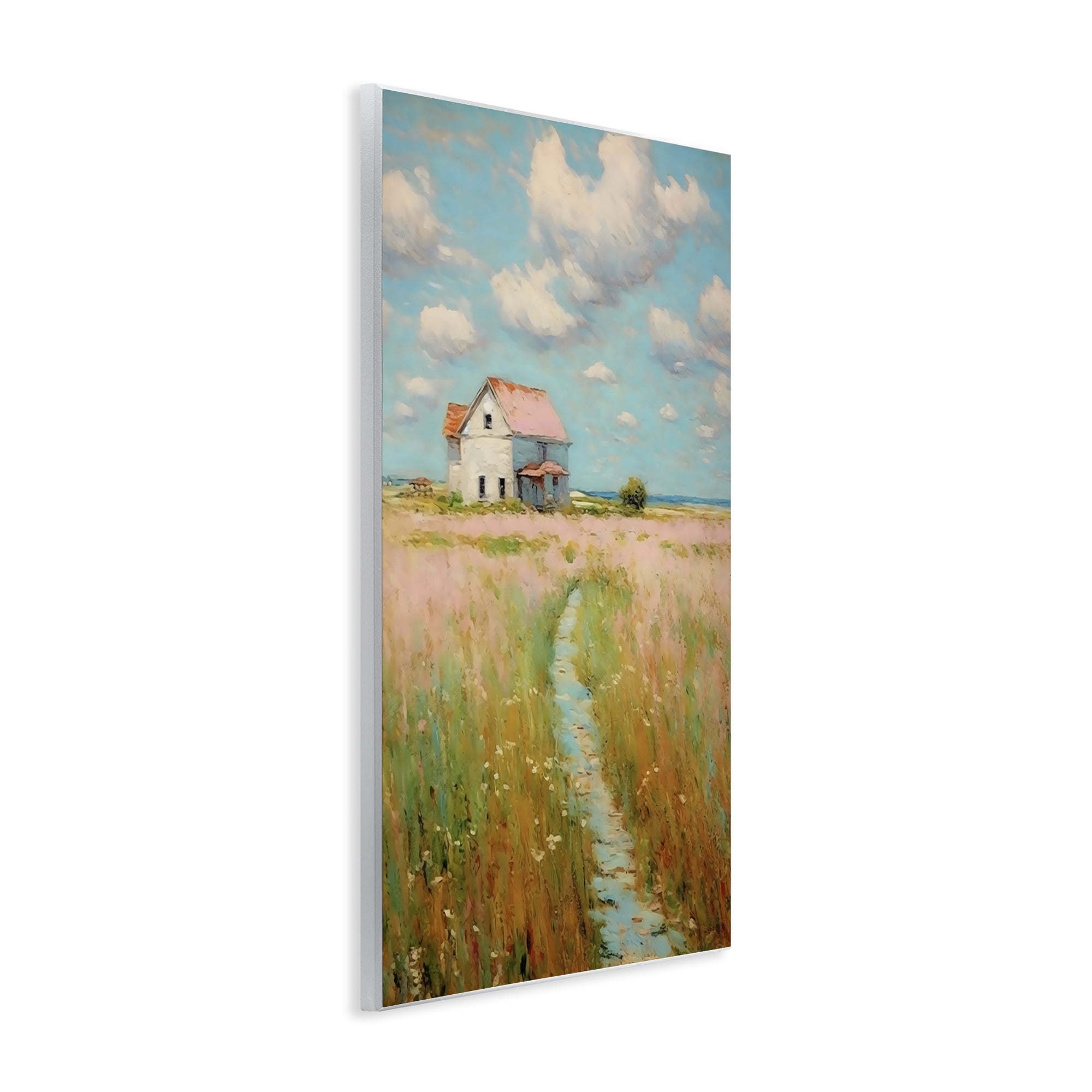 Stupell Industries House in Field of Flowers Wall Plaque Art, design by Creative Studio