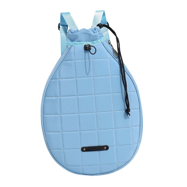 Mochila de Tenis de Gran Capacidad Zulema Bolso Bandolera de Poliéster Azul