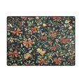 thumbnail image 5 of Yayeee Area Rugs for Living Room 5.2'x4' Non Slip Washable Bedroom Floor Carpet, Christmas Bows, 5 of 6