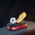 thumbnail image 4 of YiJuHui Solar Powered Car Air Freshener Rotating Soccer Football Aroma Diffuser with 4 Scents, Odor Eliminator Auto Interior Decor Dashboard Ornament, 4 of 9