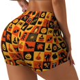 thumbnail image 2 of Naloa Halloween Biker Shorts for Women Seamless Scrunch Short Women’s Yoga Shorts for Gym Running Sport Shorts - X-Large, 2 of 9