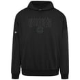 thumbnail image 2 of Men's Levelwear Black Chicago Cubs Contact Darkmoon Pullover Hoodie, 2 of 3