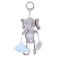 thumbnail image 2 of Kiddiway Baby Hanging Teether Toy with Soothing - Cute Plushies & Plush Figurine, Baby Car Toys & Stroller Toys, BPA-Free Teether, Sensory Play, Crib Stroller Attachable, Newborn,a, 2 of 5