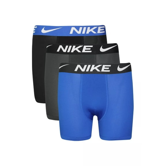 Nike Boy's Dri-Fitâ„¢ Boxers 3-Pack (Big Kids) Game Royal LG (14-16 Big Kid)