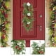 thumbnail image 5 of Guirnalda Colgante de Lágrima Navideña Artificial con Bayas Rojas, 68 Cm, Decoración para Escalera Exterior, 5 of 6